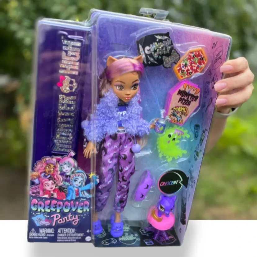 Монстр Хай Клодин Вульф Monster High Clawdeen Wolf Creepover Party HKY67