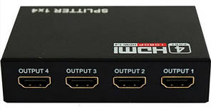 HDMI спліттер (розгалужувач) на 4 порти