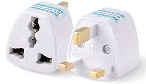 Перехідник 005 з британської вилки на євророзетку