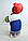 Авторська лялька Козачка синя спідниця H32см, фото 2