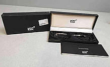 Ручка листкова кулькова пір'яна Б/У Montblanc Starwalker Resin Line 8486
