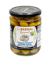 Оливки фаршированные сыром с голубой плесенью Bernal Gourmet Aceitunas Rellenas de Queso Azul, 436 г