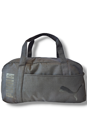Спортивна сумка Puma відмінної якості, Сіра 50х28х22 см Чорна