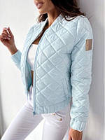 Стильная стеганая курточка на молнии Ткань плащевка + силикон Размеры 42-44,46-48,50-52,54-56