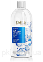 Мицеллярная вода для снятия макияжа Delia Cosmetics Увлажняющая с гиалуроновой кислотой, 500 мл