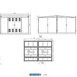 2КТП 400/6/0,4-У1 Комплектна двотрансформаторна підстанція для міських мереж, фото 2
