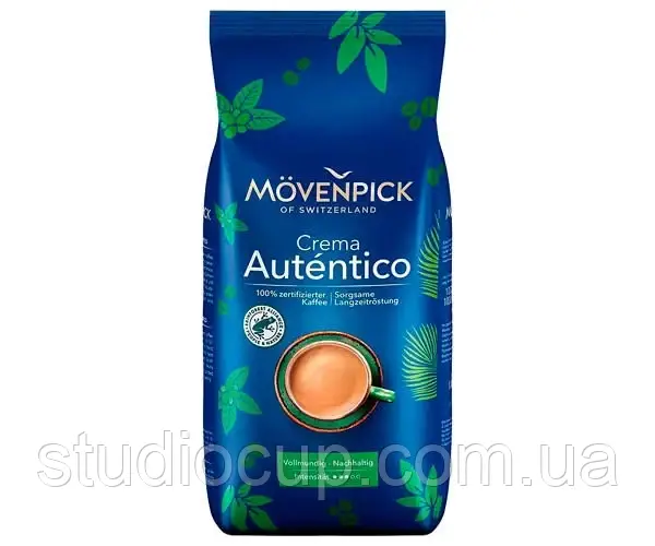 Зернова кава Movenpick Autentico 1кг 90/10
