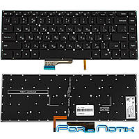 Клавиатура для ноутбука XIAOMI (Xiaomi: 15.6") rus, black, без фрейма, подсветка клавиш (ОРИГИНАЛ)