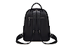 Жіночий рюкзак нейлоновий 33х26х10 см Чорний, фото 6