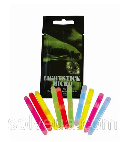Хімсвітло 5 см 10 шт Mil-tec 14931000.solve, фото 1
