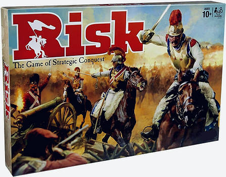 Настільна гра Risk (Ризик) + правила українською в комплекті, фото 1