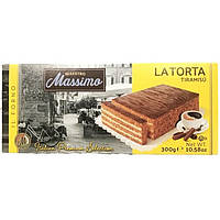 Торт с кремом тирамису Maestro Massimo La Torta Tiramisu 300г Италия