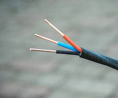 Кабель силовий ВВГ 3×2,5 мм² жорсткий з мідними жилами, Одескабель