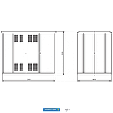 КТПП 630/6(10)/0,4-У1 Комплектна трансформаторна підстанція кіоскового типу прохідна з кабельним вводом, фото 2