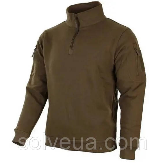 Кофта Mil-Tec Tactical Sweatshirt Coyote 11472519.solve, фото 1