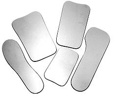 Набір Родієвих дзеркал для дентальної фотографії (двосторонні інтраоральні) 5 шт. родієві дзеркала