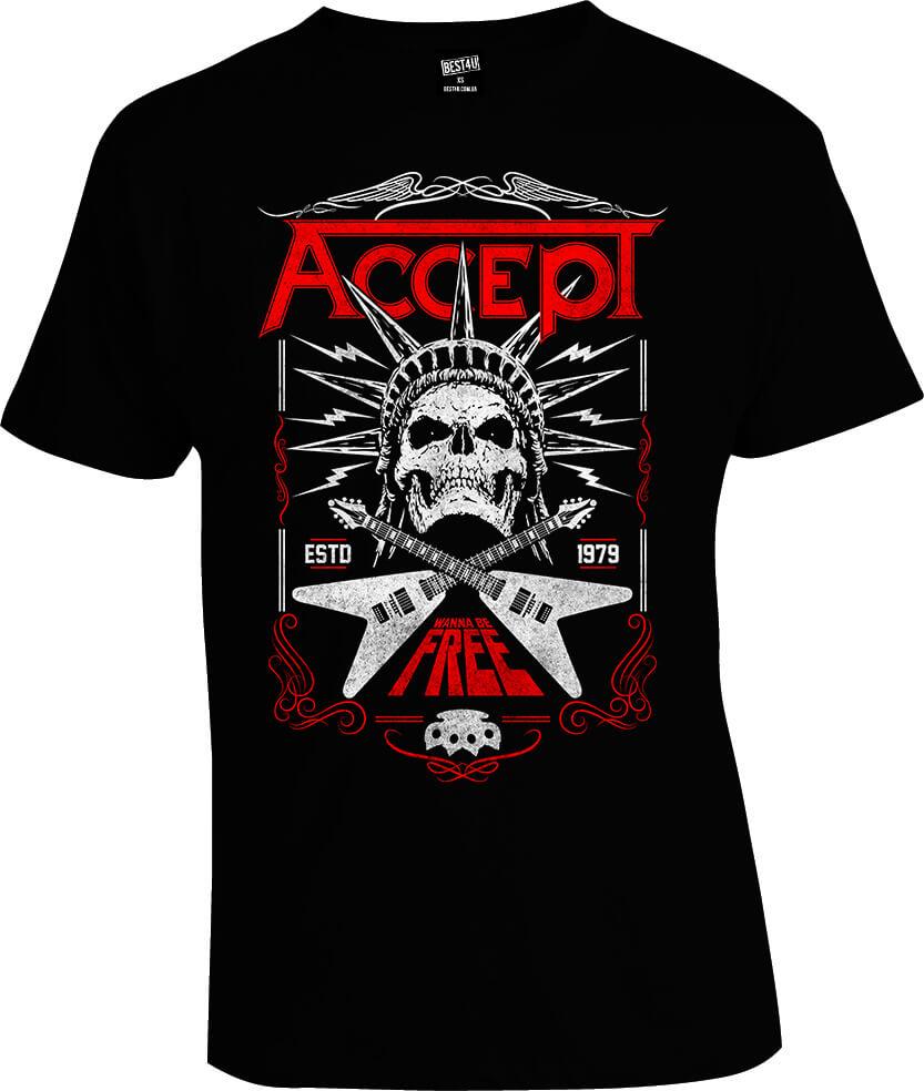 Футболка Accept Wanna Be Free
