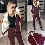 Зимовий спортивний костюм на хутрі "Nord" Батал, фото 3