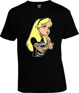 Футболка Alice In Wonderland Tattoo Black
