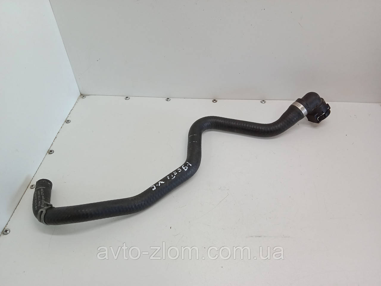 Патрубок радіатора пічки Opel Vectra C, Вектра Ц, 1,9 CDTI. 13119226., фото 1