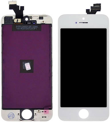 Дисплей + сенсор Apple iPhone 5 White HC, фото 1