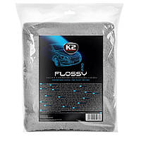 K2 FLOSSY Pro рушник з мікрофібри для сушки авто 90х60 см 800 gsm КОД: