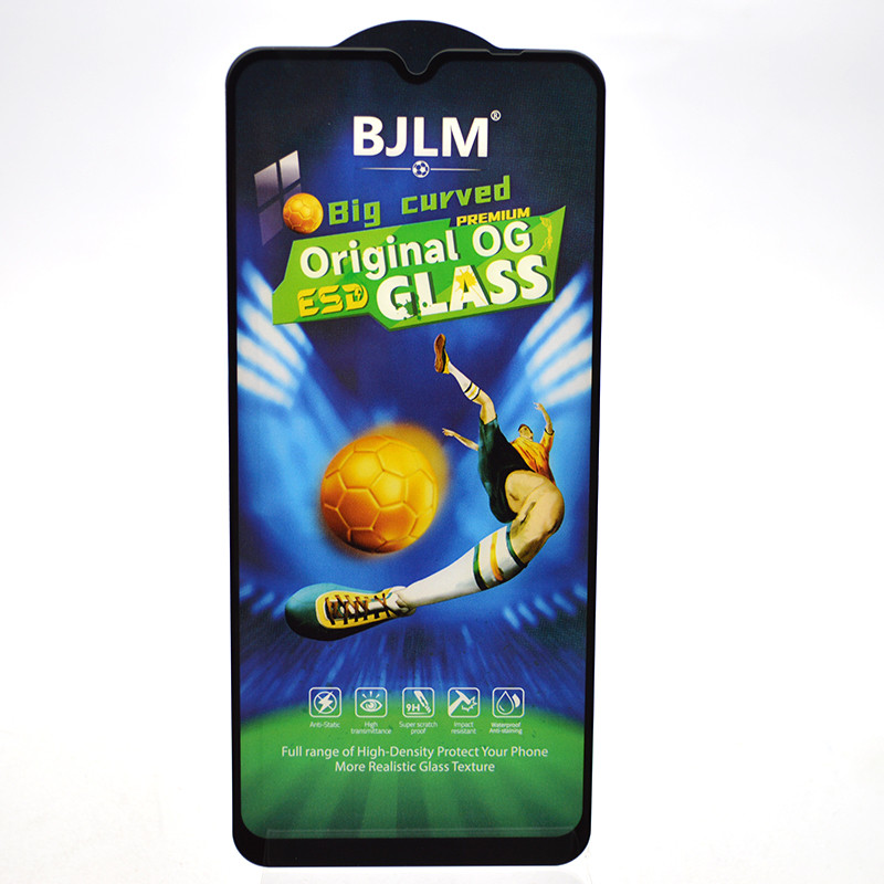 Захисне скло BJLM Football ESD для Xiaomi Redmi 9a/9c/A1/A2/A1 Plus/A2 Plus Black, фото 1