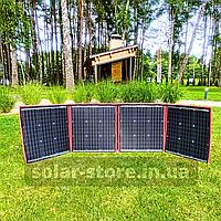 Портативна сонячна панель (батарея) Dokio FFSP 160Вт