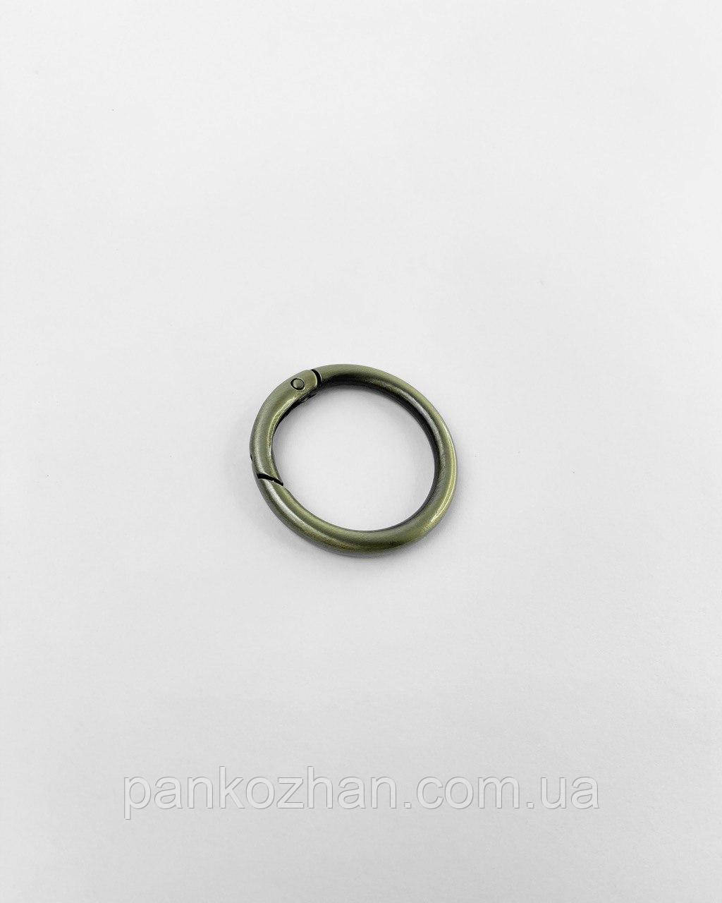 Кільце карабін, бронза, 30мм, фото 1