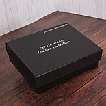 Портмоне чоловіче з натуральної шкіри чорний, фото 7