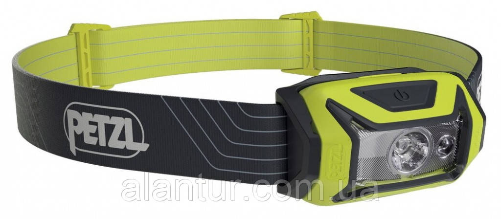 Налобний ліхтар Petzl Tikka Yellow 350 лм з червоним світлом для кемпінгу, фото 1