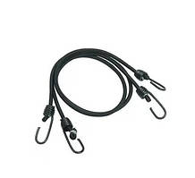 Шнур еластичний MIL-TEC з зачіпками Black 2 шт 15947002.solve