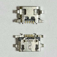 Коннектор зарядки для Samsung A10s/A107, 5 pin, micro-USB