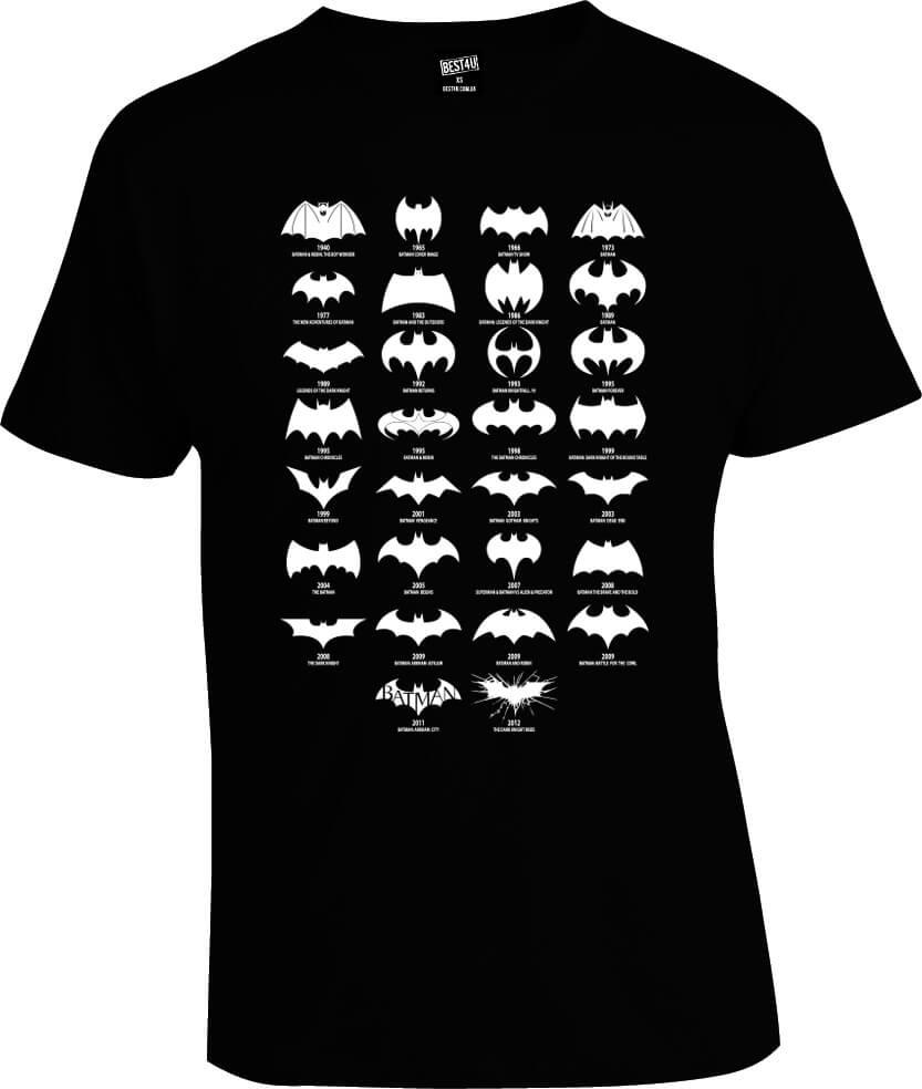 Футболка Batman Logo Evolution