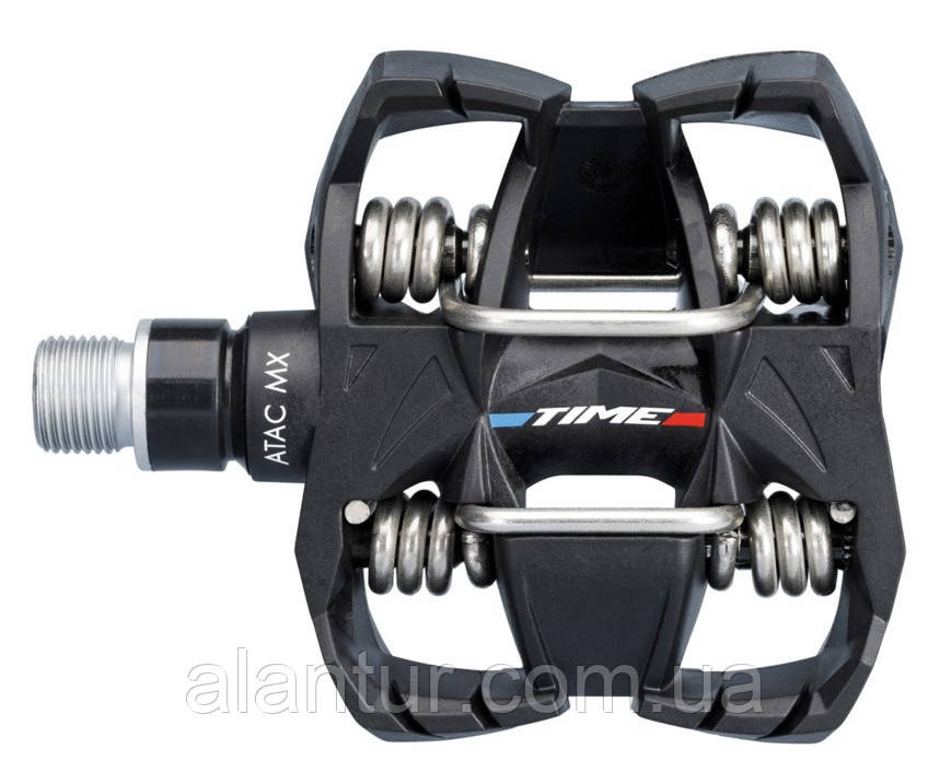 Контактні педалі TIME ATAC MX 6 Enduro pedal, including ATAC cleats, French Edition Grey
