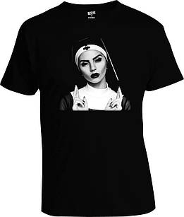 Футболка Black Mass Nun Монашка
