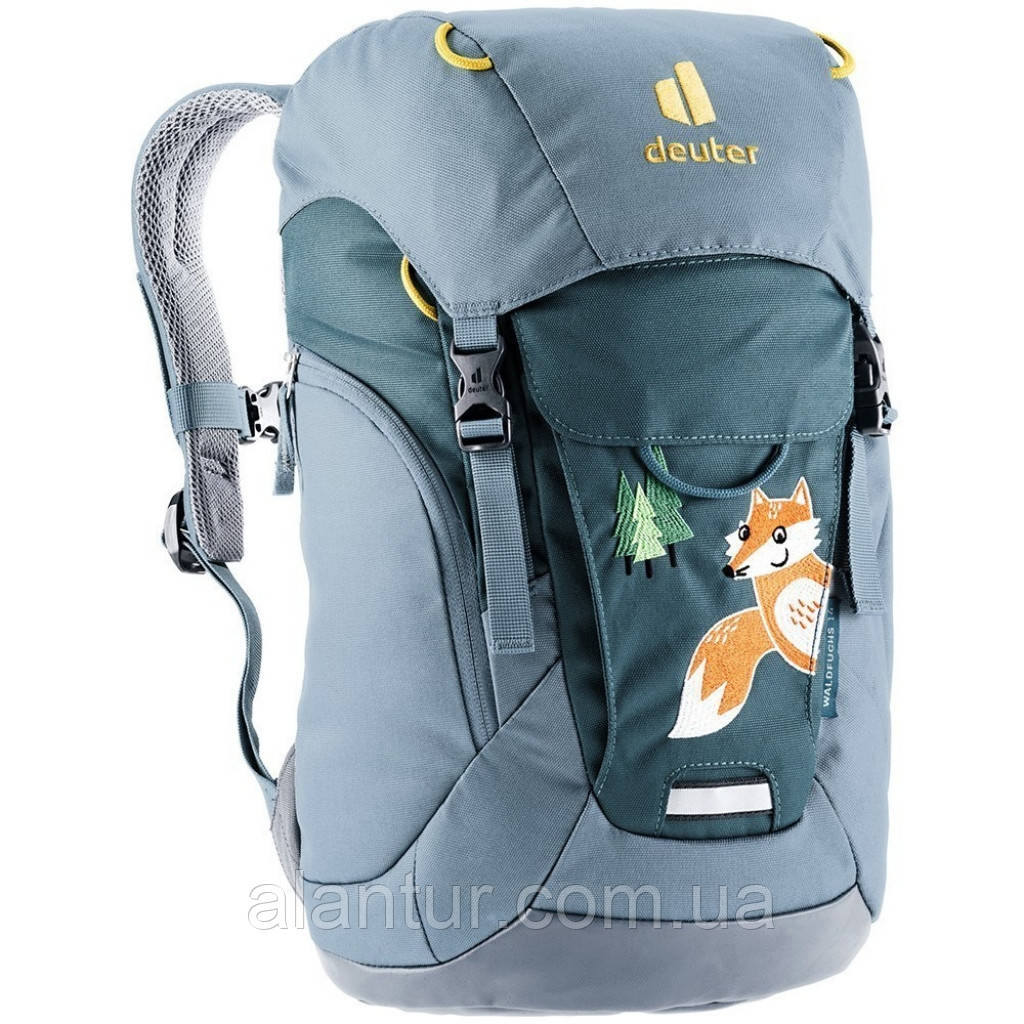 Рюкзак DEUTER Waldfuchs 14, дитячий, зі знімним килимком, сірий, 3386
