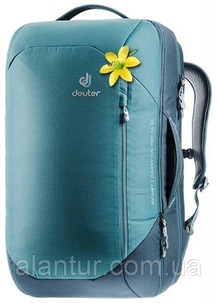 Жіночий рюкзак Deuter Aviant Carry On Pro 36 SL, міський синій, 55x34x23 см
