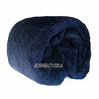 Чехол на кушетку махровый ТМ "TIMPA" 87х220 см, темный синий