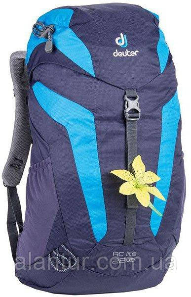 Рюкзак DEUTER AC Lite 22 SL колір 3349 blueberry-turquoise