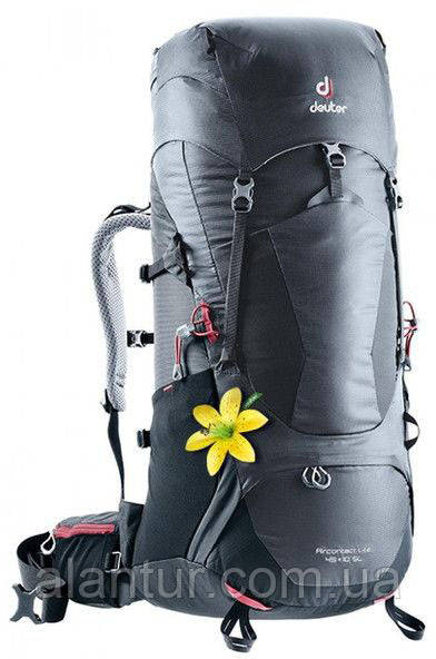 Рюкзак DEUTER Aircontact Lite 45+10 SL колір 4701 graphite-black