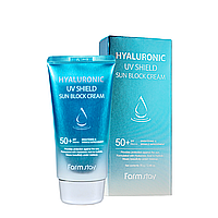 Солнцезащитный крем для лица FarmStay Hyaluronic UV Shield Sun Block с гиалуроновой кислотой SPF50+ PA+++