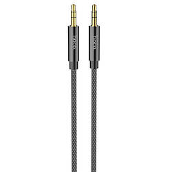 Аудіокабель Audio 3,5mm to 3,5mm HOCO UPA19 200см Чорний