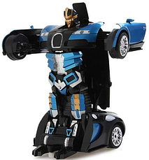 Машинка Робот-трансформер на радіокеруванні AUTOBOTS Bugatti Robot Car 1:18, фото 3