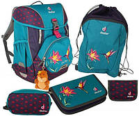 Набір DEUTER OneTwoSet - Sneaker Bag колір 3044 petrol bird (3830116 OneTwo; 3890115 Sneaker Bag; 3890215