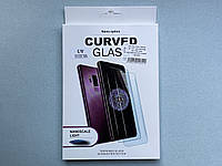 Samsung Galaxy S23 Ultra захисне скло протиударне повністю прозоре NanoOptics UV 3D