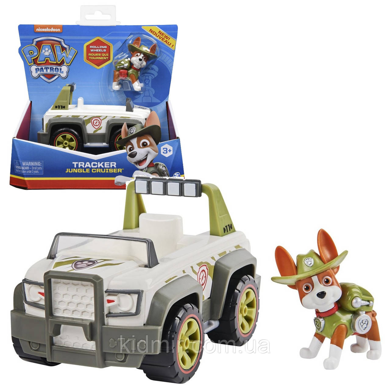 Paw Patrol Tracker Jungle Spin Master 20124642 Щенячий патруль Трекер Джангл і Круїзер