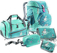 Набір DEUTER OneTwoSet - Hopper колір 3037 petrol horse (3830116 OneTwo; 80261 Hopper; 3890215 Chest Wallet;