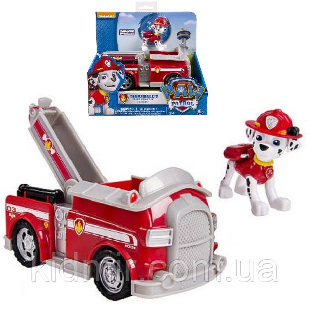 Paw Patrol Marshall Spin Master 20063721 Щенячий патруль Маршал і Пожежна машина