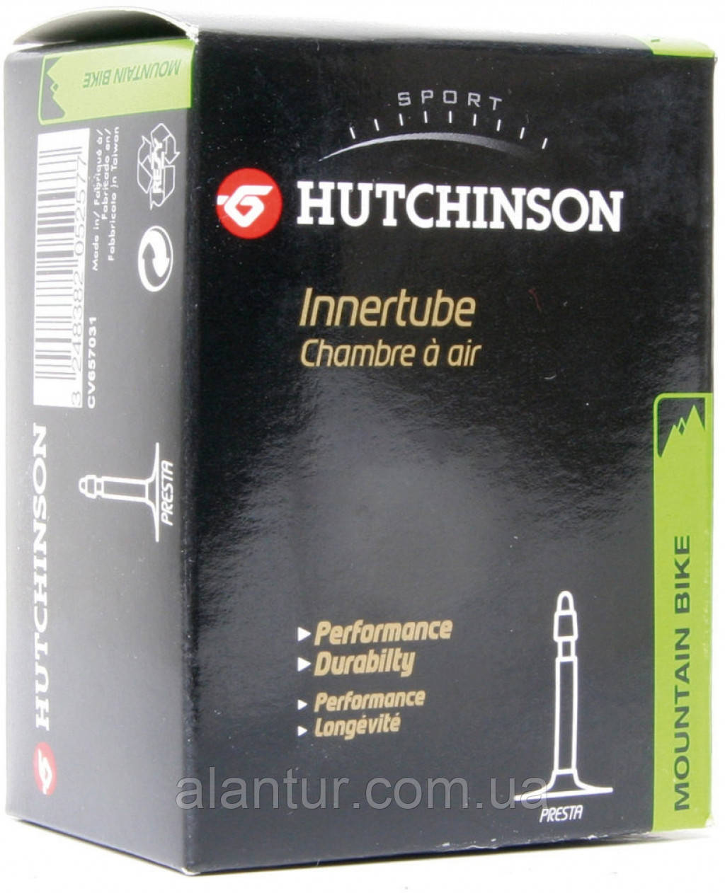 Камера 22 х 1.25-1.6 (28/37-490) Hutchinson Standart, presta 32mm